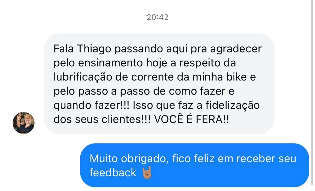 Depoimento de aluno